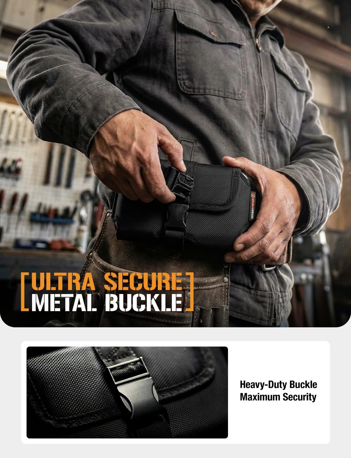 ToughTested Prueba Teléfono Celular Caso rígida para Phablets y Smartphones – empaquetado al por Menor
