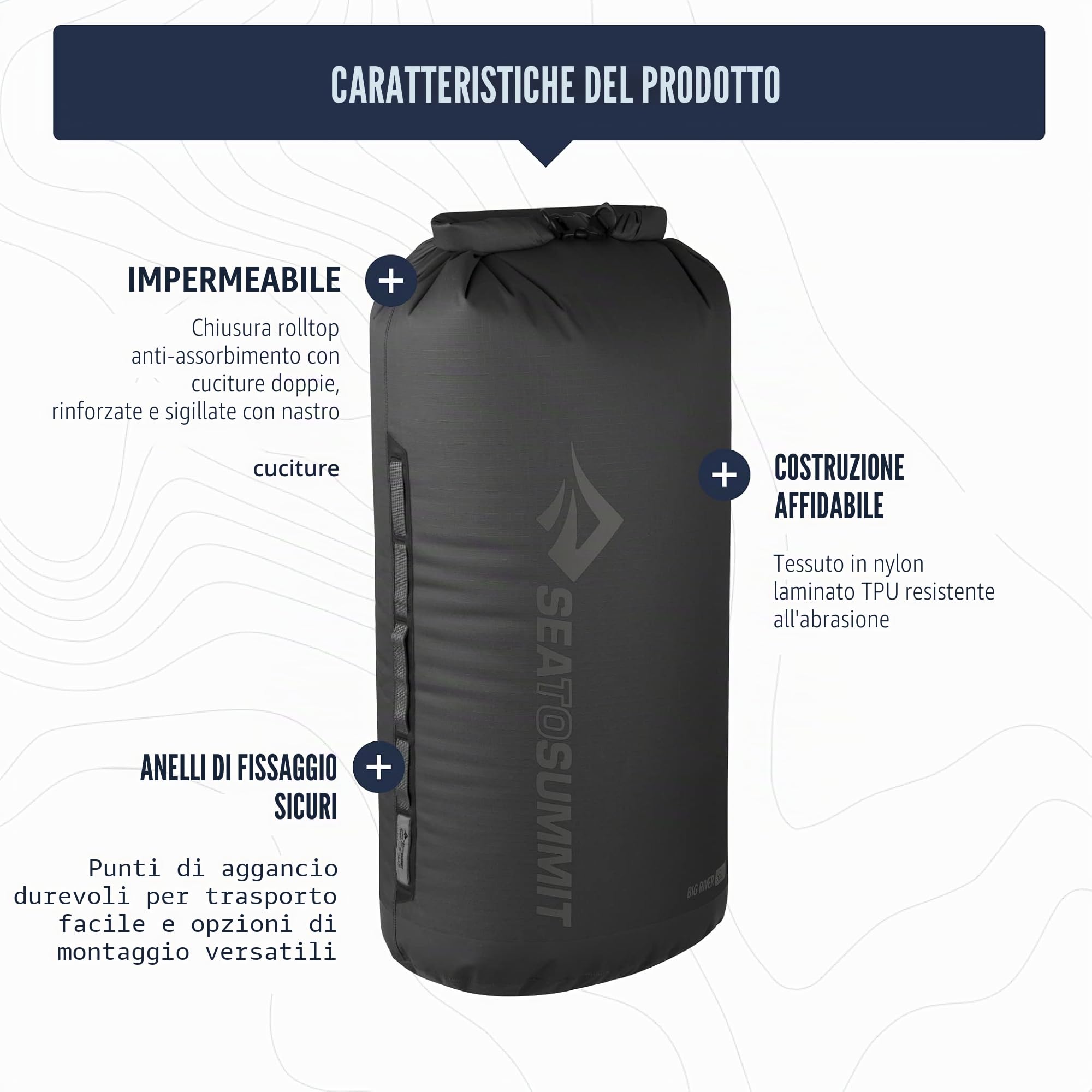 Sea To Summit Big River 5l Dry Sack One Size