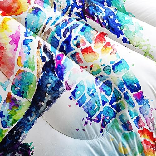 Miniatura 8 de Juego de edredón 3D de 3 piezas con 1 edredón y 2 fundas de almohada para niños, adolescentes y adultos (04, individual)