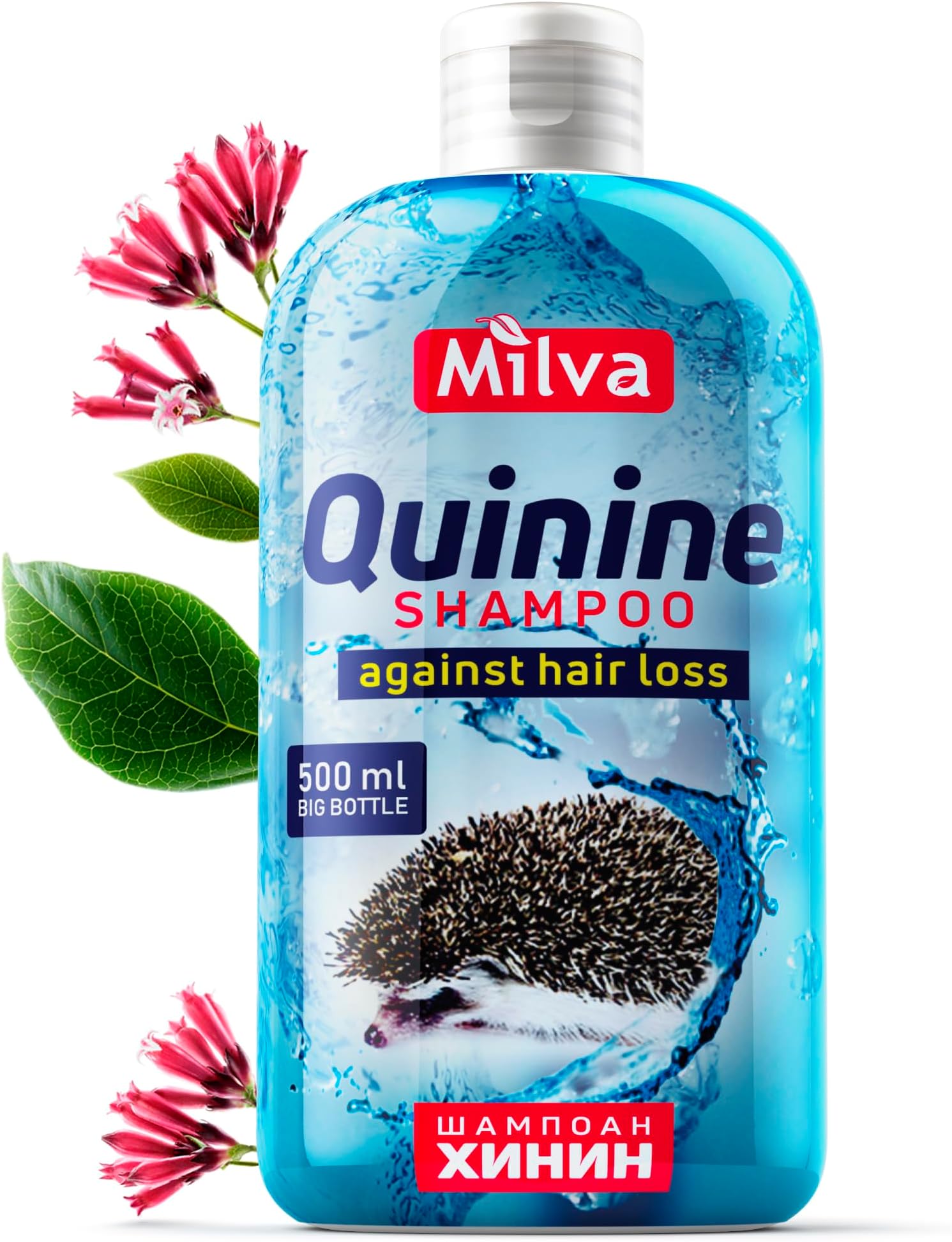 Hair Growth Shampoo with Natural Quinine Extract - 500ml Thickening Treatment for Fine & Thinning Hair - Strengthening Anti-Hair Loss Shampoo for Women and Men that Nourishes Scalp and Follicles