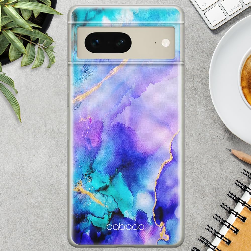 BABACO ERT Group Mobile Phone case for Google Pixel 7 Original and Officially Licensed Pattern Abstrakt 011 optimally adapted to The Shape of The Mobile Phone, case Made of TPU