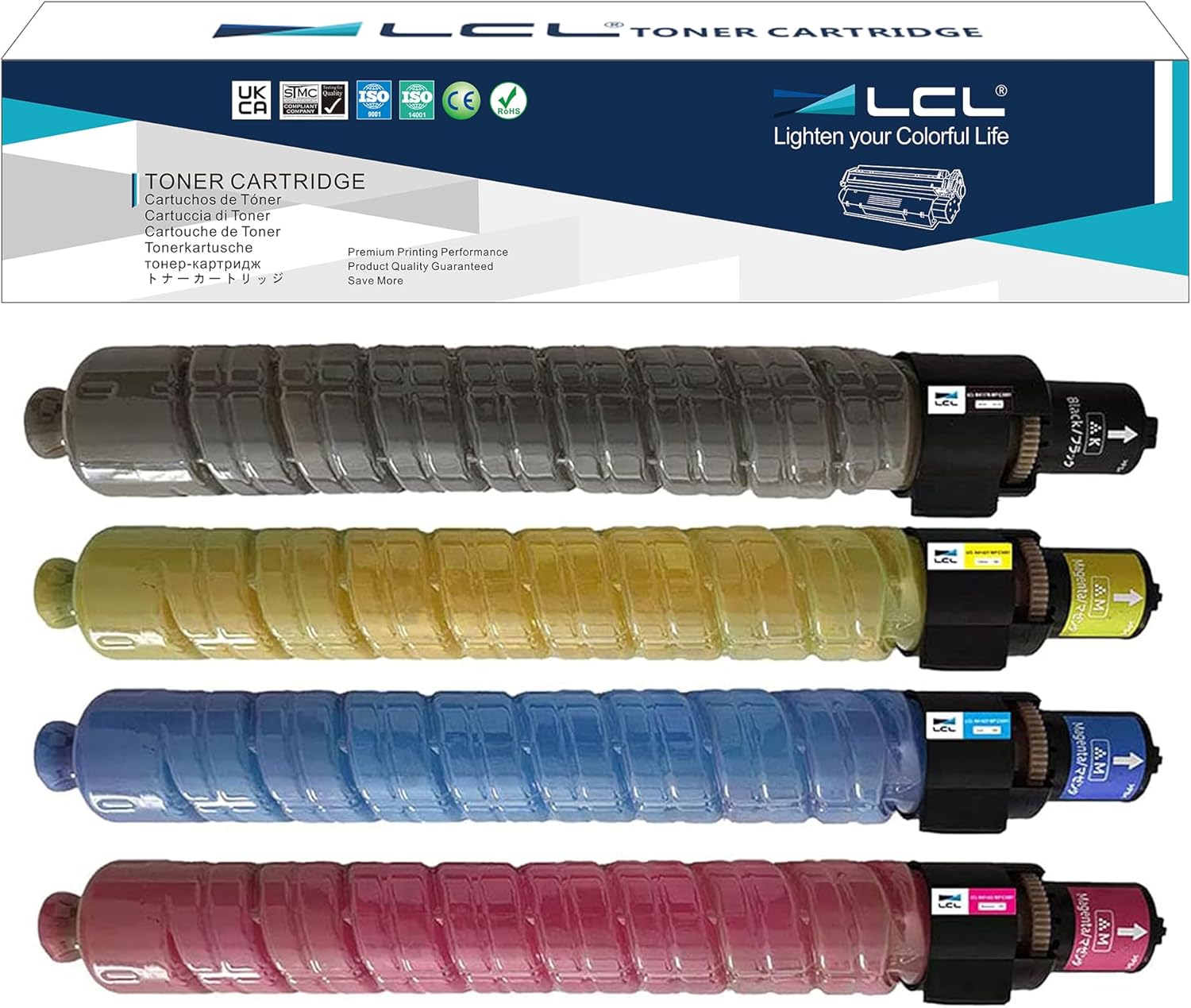 LCL MP C3001 MP C3501 Toner Cartridge Replacement for Ricoh