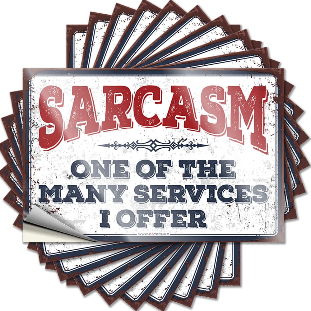 Decals Coastal, Spring Door Sarcasm One of The Many Services I Offer | Housewarming Gift(6X9CM)