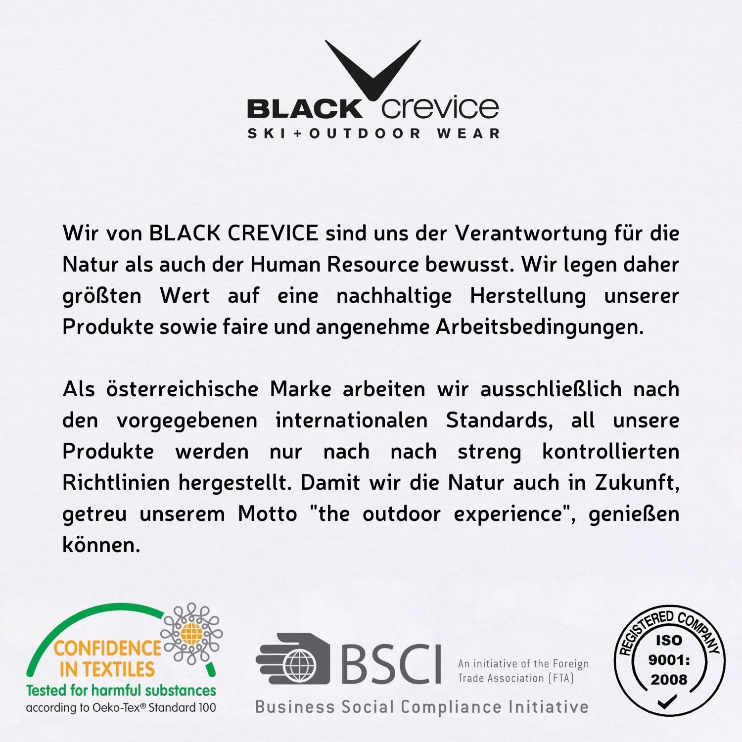 Black Crevice Leggings da Donna in Lana Merino I Intimo di pregio in Lana Merino da Donna I Intimo da Sci in Lana Merino da Donna in 70% Lana Merino e 30% PES I Pantaloni Intimi Termici