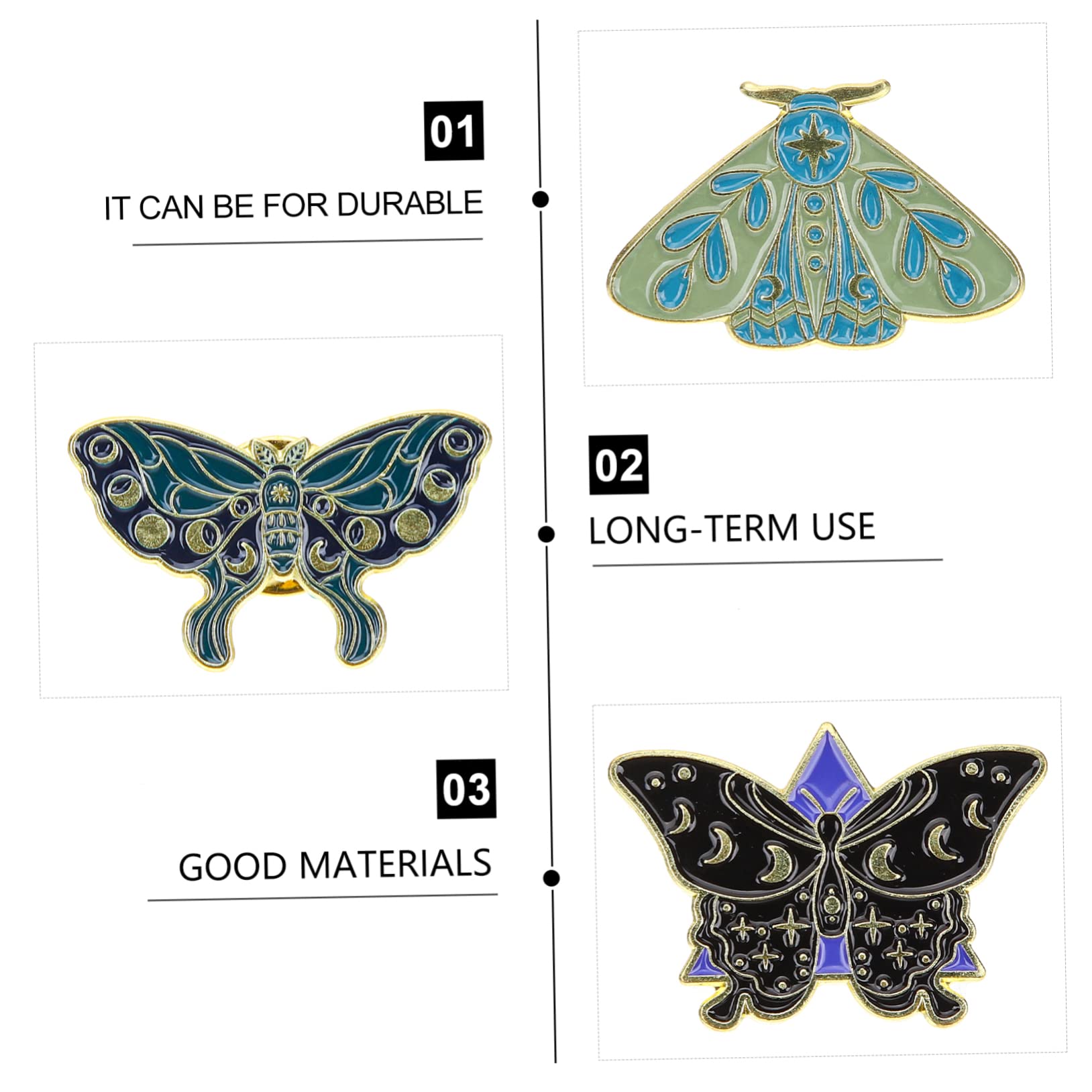 BESPORTBLE Spilla Da Donna Spilla Smaltata Per Abbigliamento Spilla A Forma Di Animale Spilla A Forma Di Farfalla Spilla Decorativa A Forma Di Scialle Spilla A Forma Di Animale Spilla