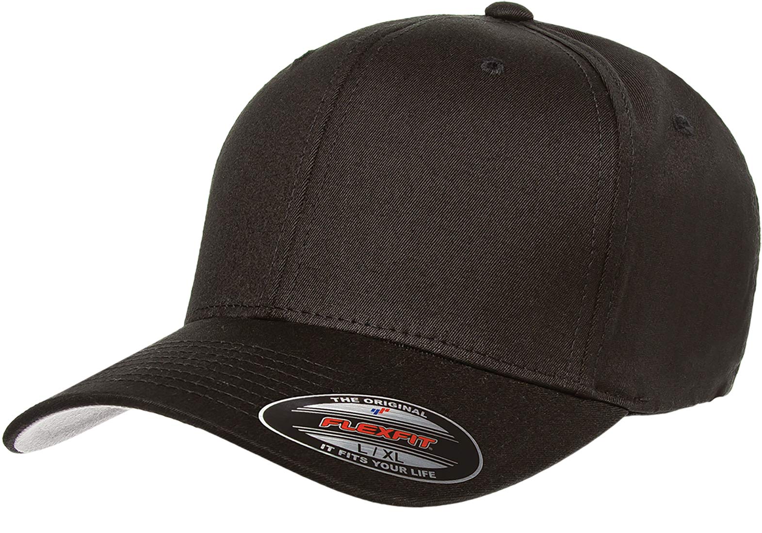 FlexfitBrotherhood For The Fallen Black Flex Fit Hat-Bro-5001 (Small-Medium), Black, Small-Medium