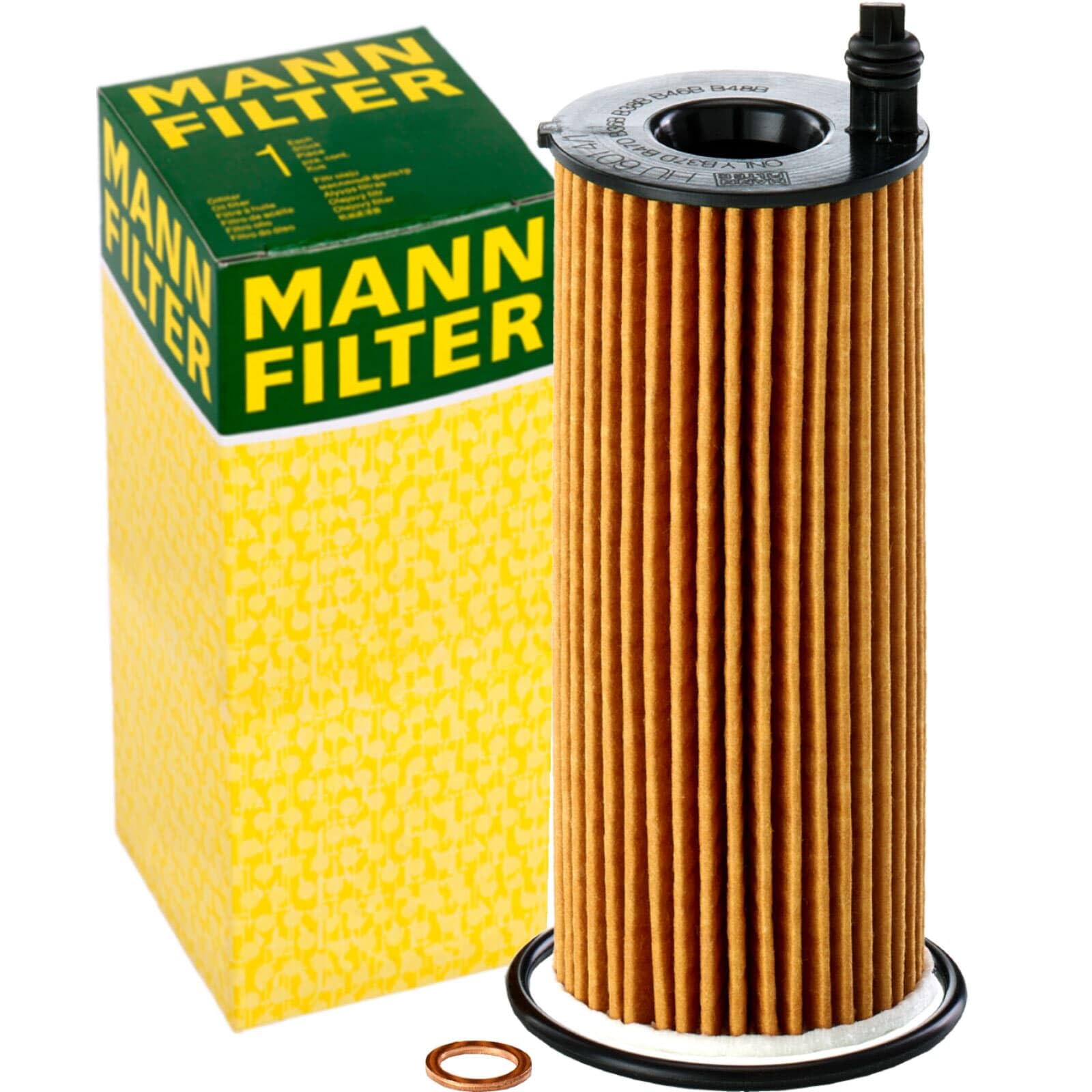 Mann Öl-Filter Ölwechselset | HU6014/1Z+866.370.011+MN1801 passend für 1er F20 3er F30 G20 5er F10 G30