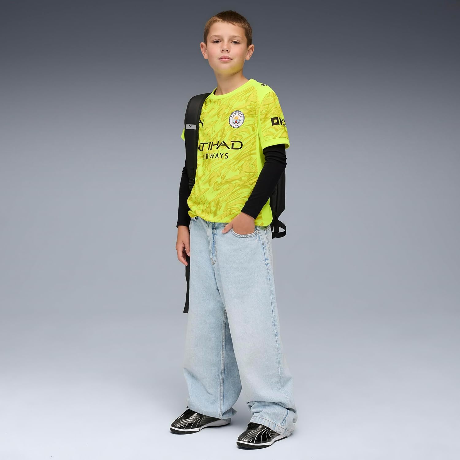 PUMA Kids Manchester City FC 2025/26 Soccer Goalkeeper Jersey - Image 5