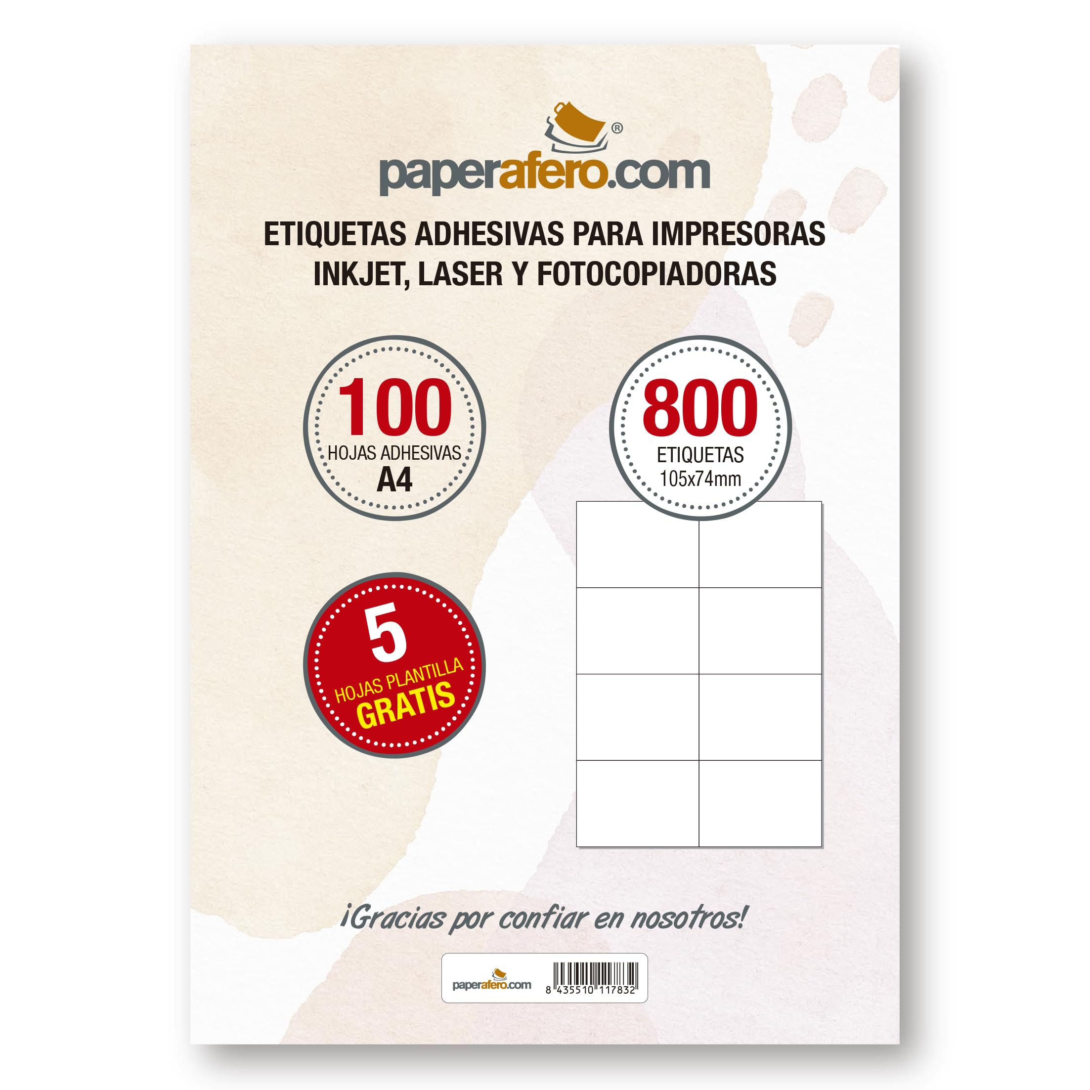 Etiquetas Adhesivas Papel Mate Hojas De Etiquetas Adhesivas Mate