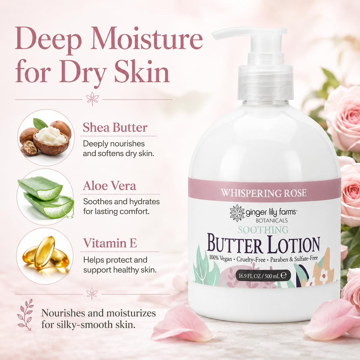 Ginger Lily Farms Botanicals Soothing Butter Lotion