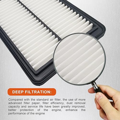 Miniatura 3 de Filtro de aire del motor RT12263, se adapta a Seltos 2020-2023, repuesto para OEM 28113-Q5000