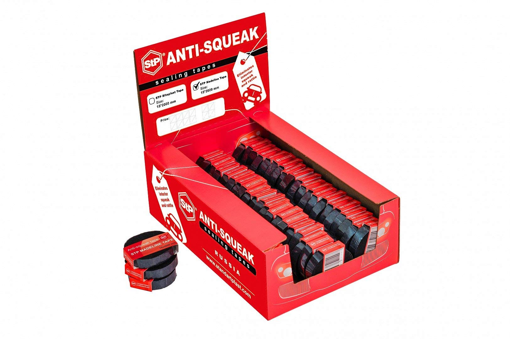 STANDARTPLAST - StP Squeak Removal/Anti-Squeak Madeline Tape