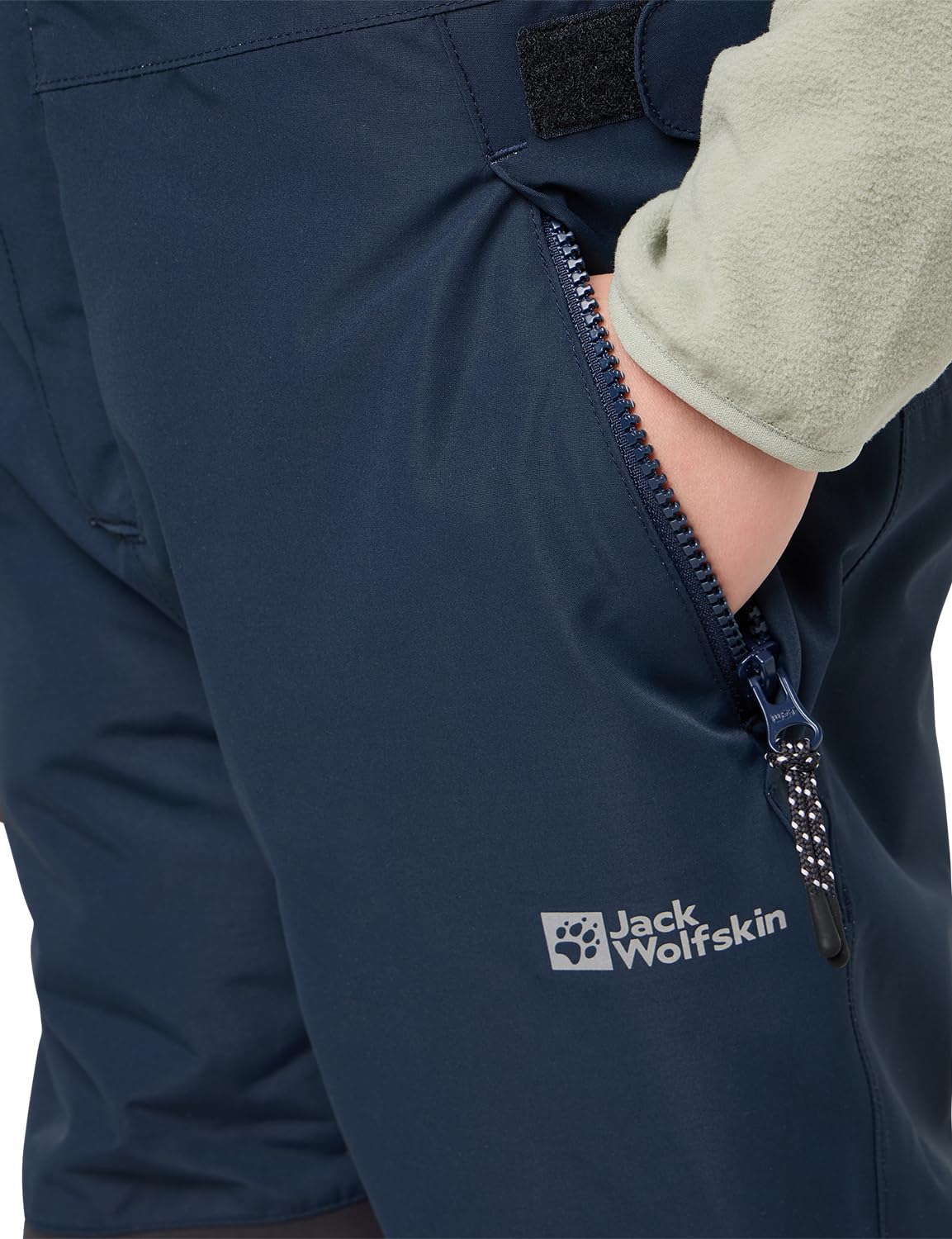 Jack Wolfskin Actamic 2l Ins Bib K spodnie turystyczne dzieci Uniseks
