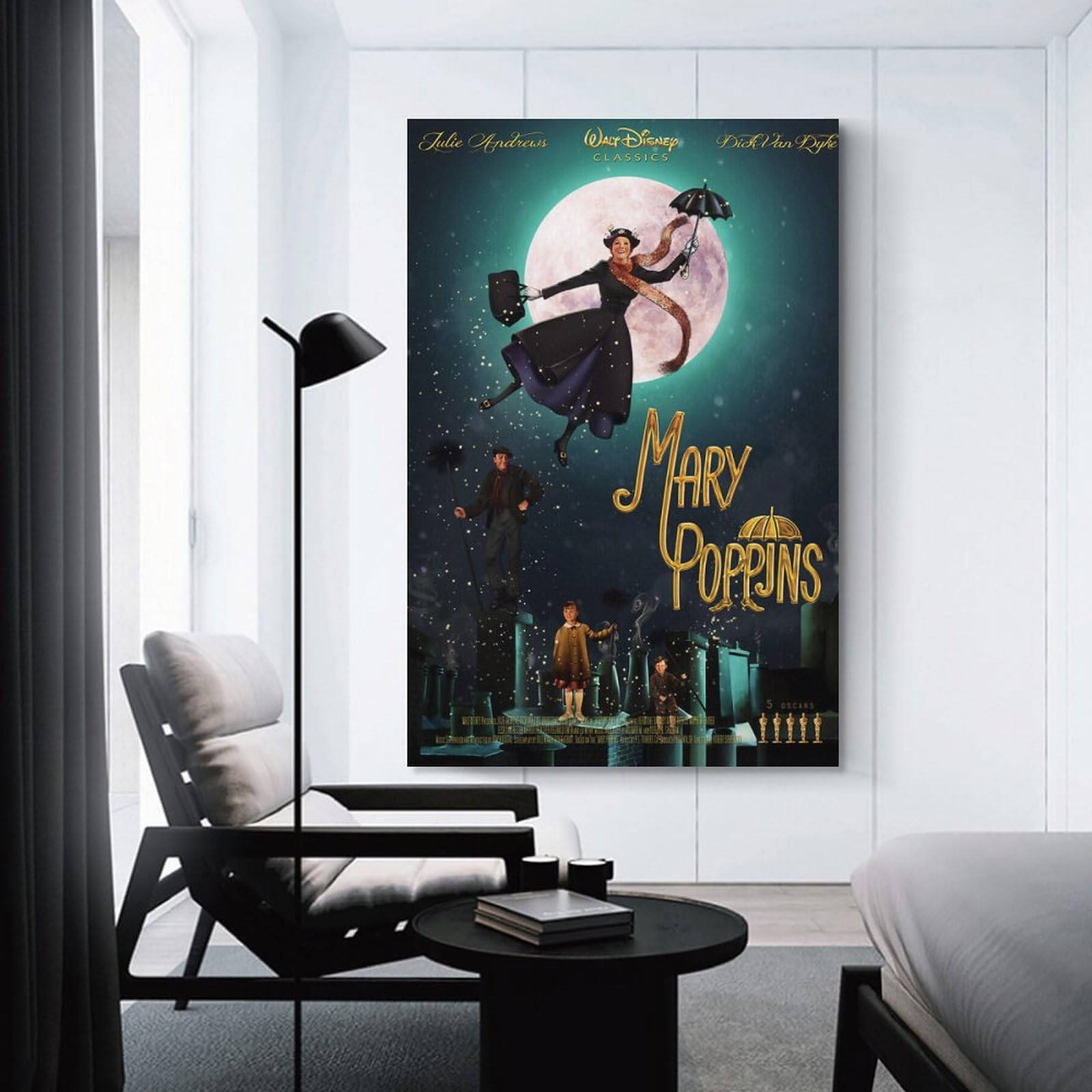 Mary Poppins Movie Julie Andrews Hot Vintage Film Art Posters for