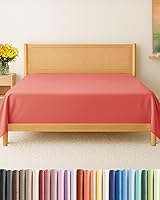 Vista 84 de Sábana encimera de bolsillo profundo, más suave que el algodón egipcio, 1 sábana encimera para colchón tamaño King