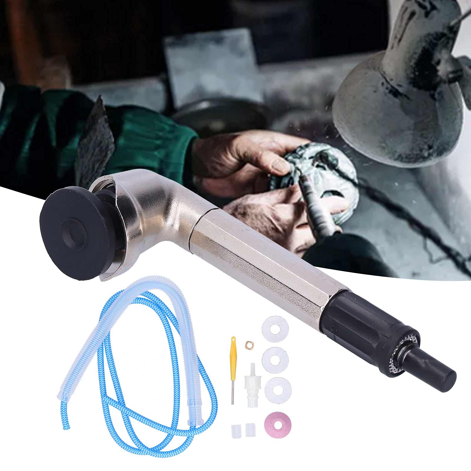 Levigatrice Pneumatica Mini Angolare Regolabile Modello KP4101