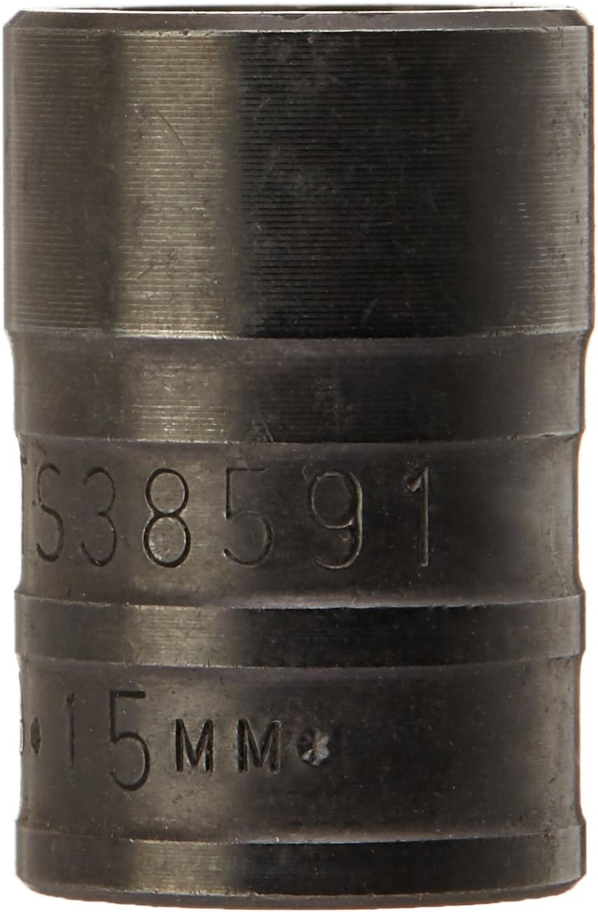 Williams TS38591 3/8 Drive Turbo Socket, 15mm