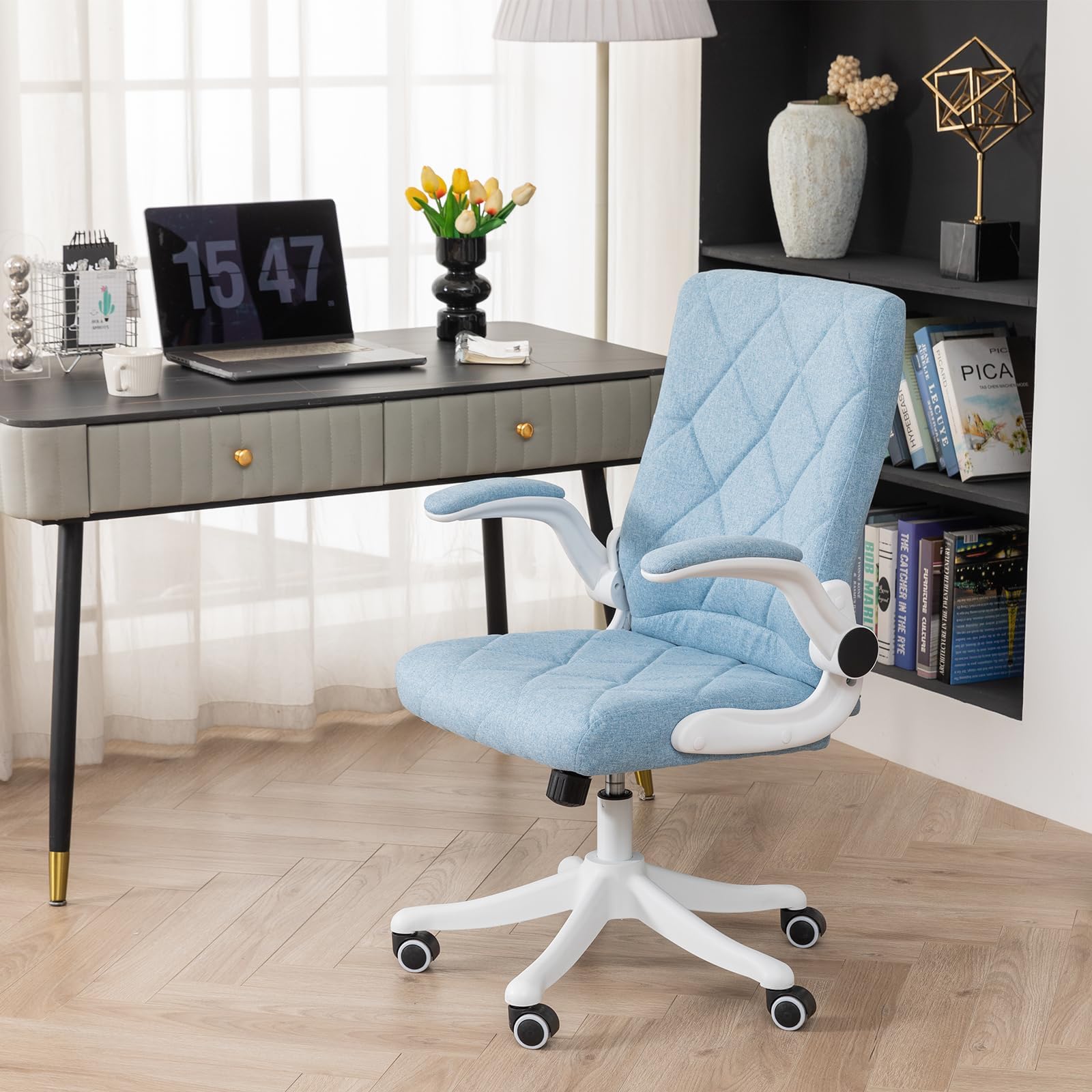 Serta Manager's Office Chair, Leather,Black 47951 Home