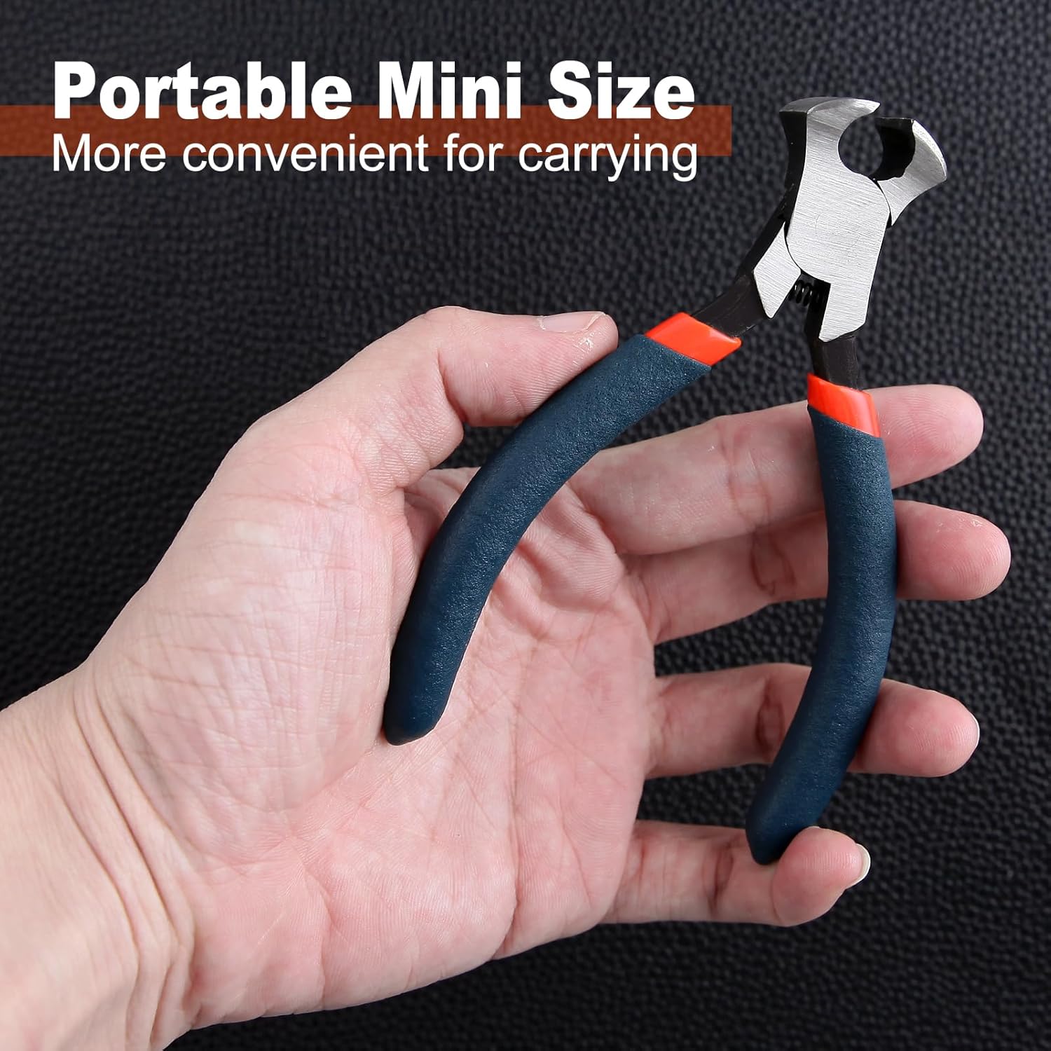 Mini End Cutter Pliers 4.5 Inches End Nippers Staple Puller Nail Remover Tool Zipper Install Pliers Wire Cutters for Jewelry Making