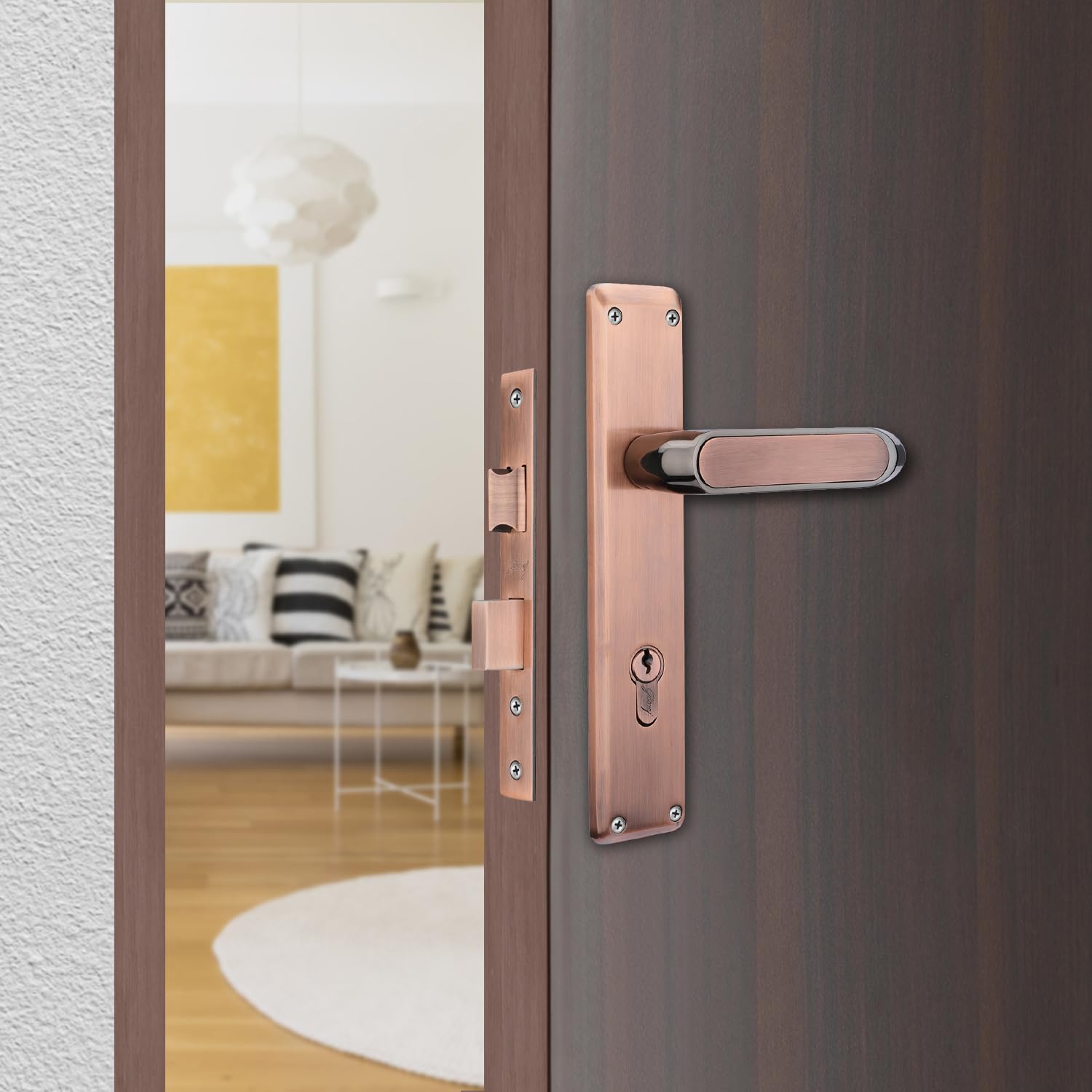 Godrej Mortise Lock - Antique Brass Security Lock -8 Godrej Mortise Lock - Antique Brass Security Lock -8