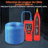 Proster Network Cable Tester with POE Wire Tracker RJ45 RJ11 Tracer - 5