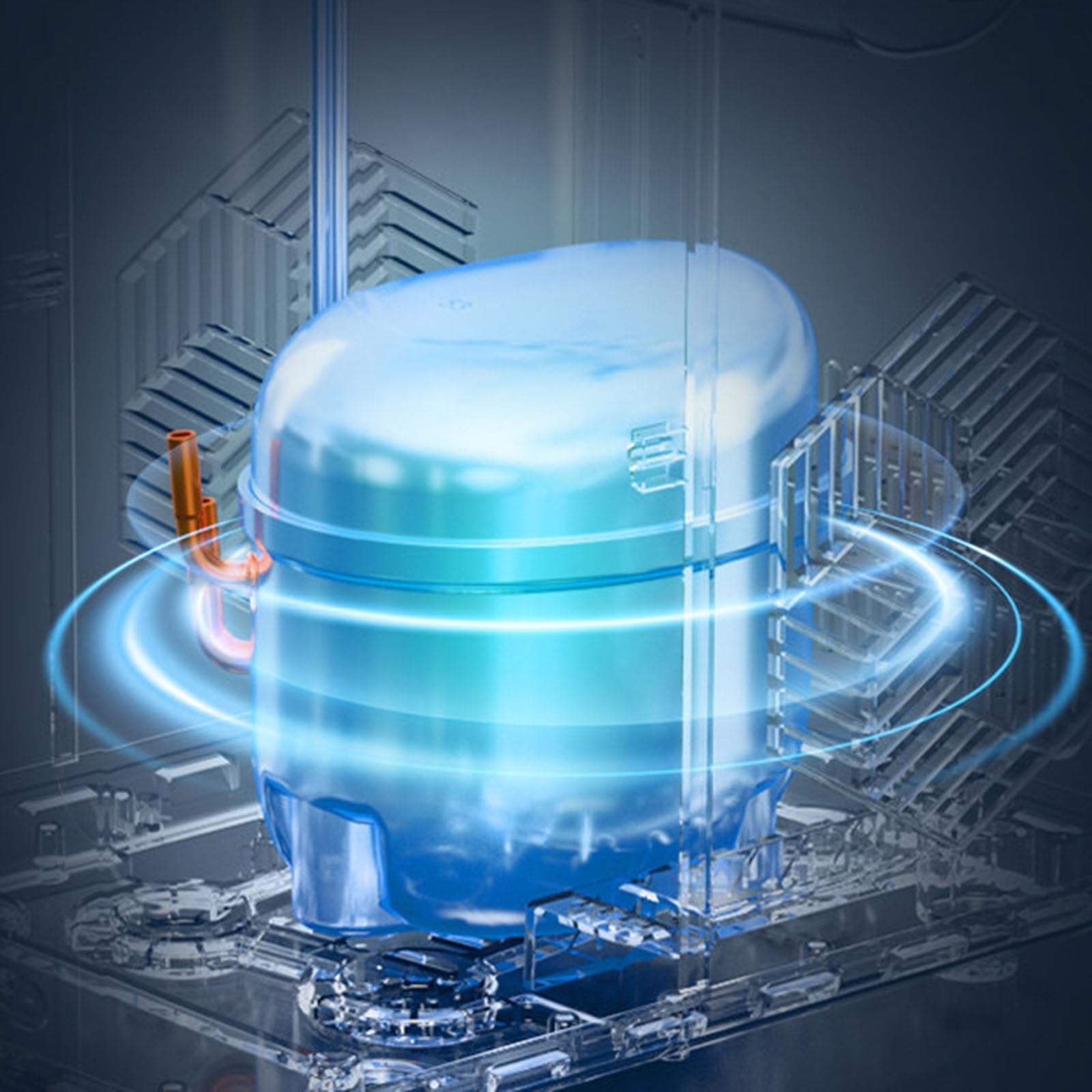 Máquina de Hielo Doméstica, Máquina de Hielo Portátil, Hielo Rápido de 6 A 8 Minutos, Monitoreo Inteligente, Ideal para Oficinas Y Dormitorios(A)