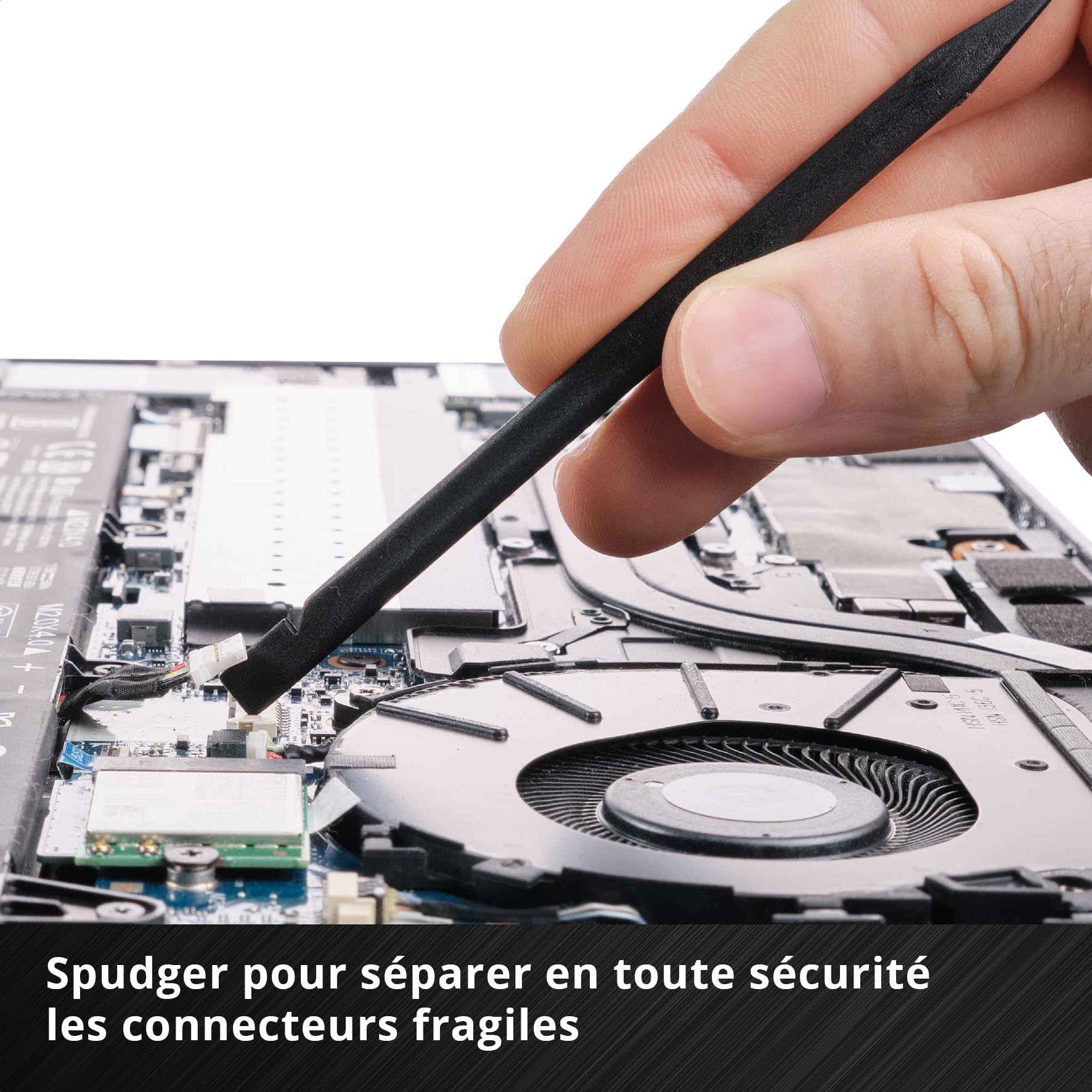 Original Einhell 84 pcs. kit de réparation de précision et électronique (embouts et douilles de précision, porte-embouts tournevis, rallonge d'arbre flexible, bracelet de mise à la terre, spudger)