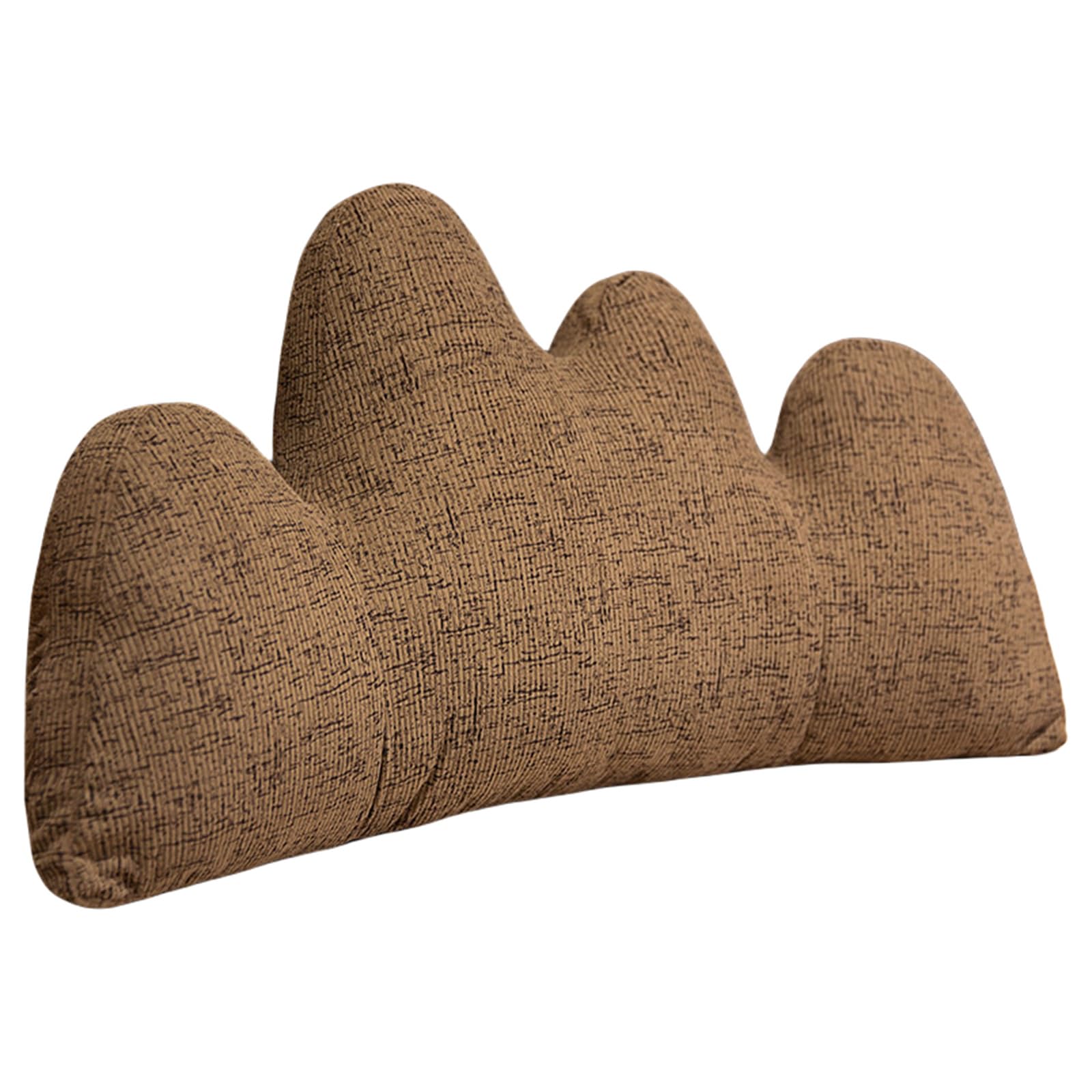 Nucelit Backrest-Shape Plushes Pillow Soft Stuffed Cushions for Couch Bed Car Decorative Throw Pillow Lumbar