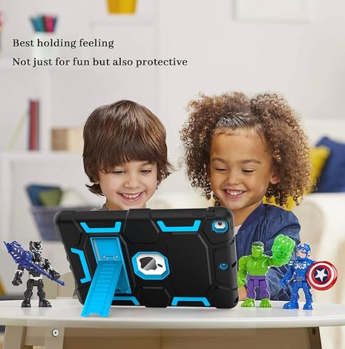 Miniatura 9 de CCMAO Funda para iPad de 9 generación, funda para iPad de 87 generación, iPad 10.2 202120202019 con soporte, funda protectora híbrida de tres capas