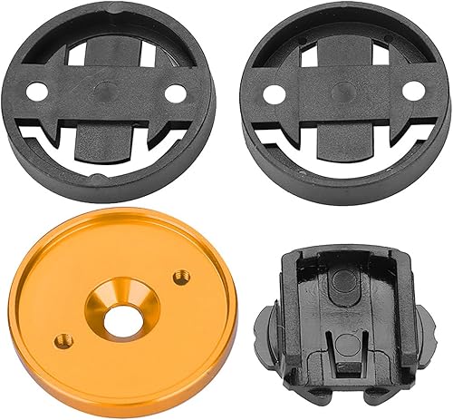 Miniatura 2 de Soporte para computadora para bicicleta de carretera, cubierta superior para bicicleta, cronómetro, GPS, soporte para velocímetro (dorado) Bryton