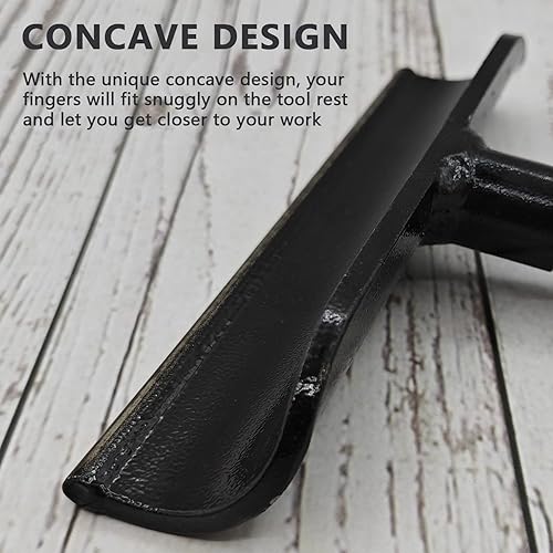 Miniatura 4 de Soporte para herramientas de torno de 6 pulgadas, poste de 58 pulgadas, soporte de herramientas de torno de madera de acero inoxidable, herramientas