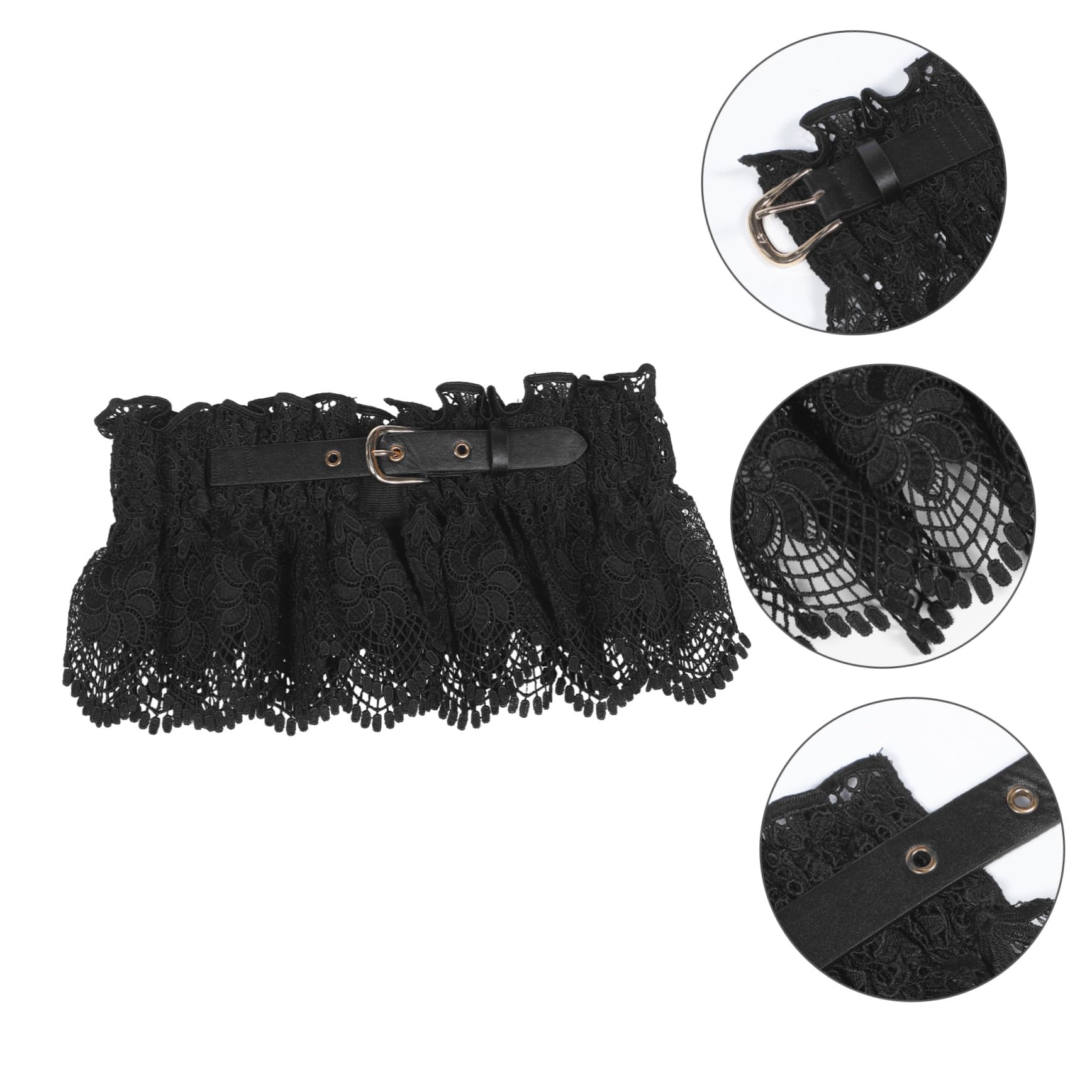 SOIMISS 3piezas Cinturón De Encaje Para Mujer y Elástico Para Vestidos y Camisas Accesorio De Moda Versátil Para Fiestas y Uso Diario