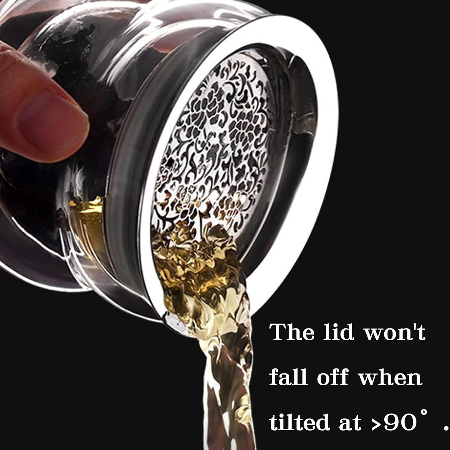 Tea Cup,Tea Infuser Mug for Great Loose Leaf Brewing System, Capacity 160mL/5.41oz