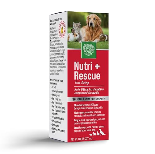 Small Pet Select Nutri-Rescue (Fast Nutrition to Keep GI Tract Moving) (8 OZ Liquid) - 8 oz Liquid