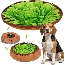 Casfuy Snuffle Mat for Dog Interactive Puzzle Dog Toy