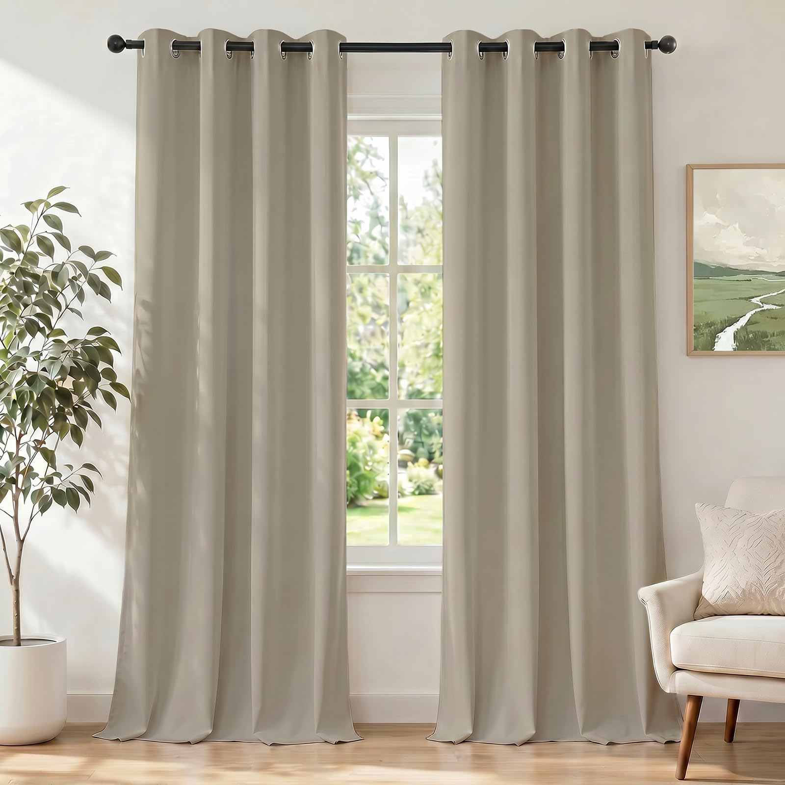 Ystyle Rideau Occultant Lot De 2