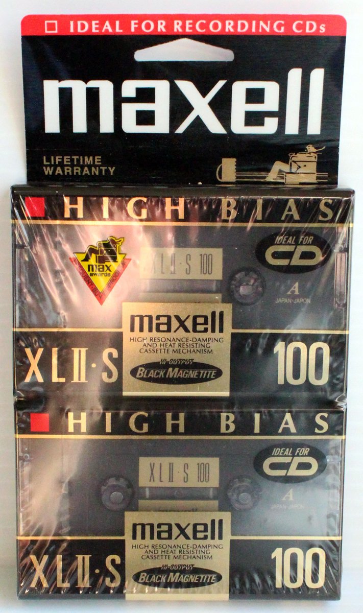 XLII-S Audio Casett 100 Minuites/149m (2-pack)