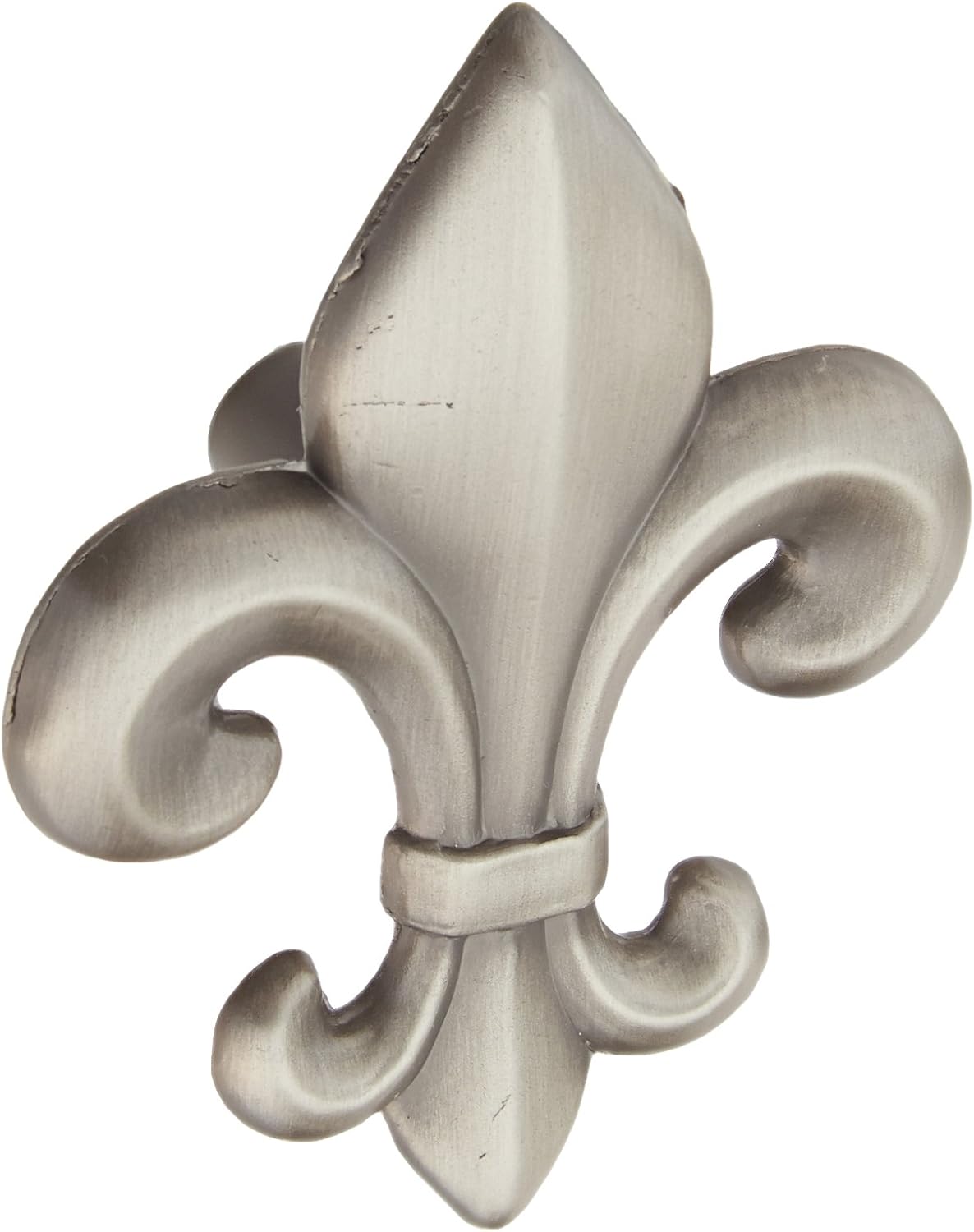 Atlas Homewares 4006-P 2-1/4-Inch Fleur D'Lis Knob, Pewter