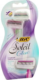 Soleil Glow Razors - 3 ct