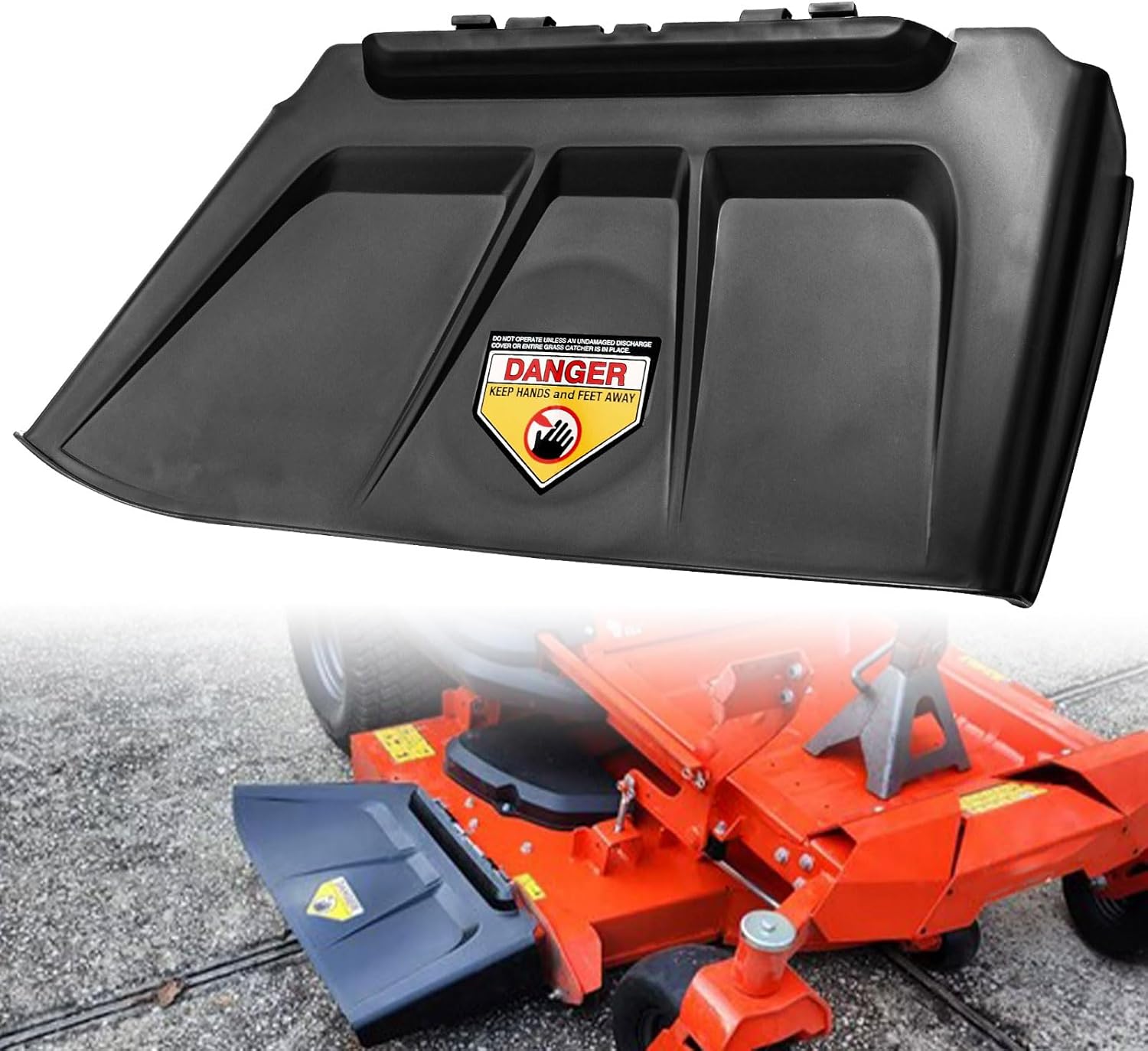 Photo 1 of  04795000 Side Discharge Chute Compatible with Arie-ns & Gra-vely Lawn Mower Model ZTX42 ZTX52 ZTXL42 ZTXL52, Replacement Side Discharge Chute for Arie-ns 