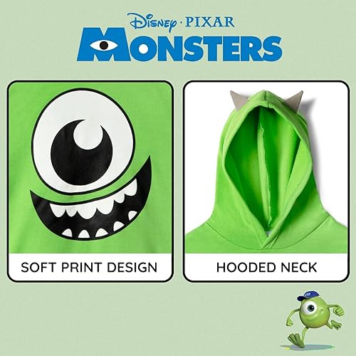 Miniatura 6 de Disney Winnie The Pooh Mickey Mouse Minnie Mouse Tigger Mike - Sudadera con capucha de vellón infantil a niño grande