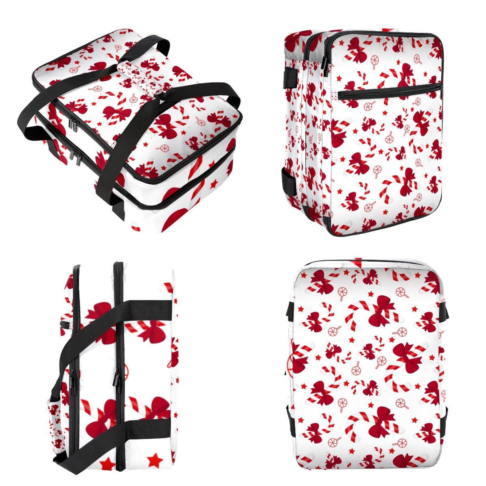 Grand sac à déjeuner isotherme pour homme et femme, double couche, étanche, étanche, réutilisable, sac fourre-tout pour le travail, l'école, le pique-nique, la plage, le camping, les voyages, motif