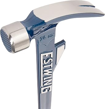 Estwing E6-24TM 40.6cm, 24G, milled impact surface, hammer vinyl hammer, shockproof, with handle