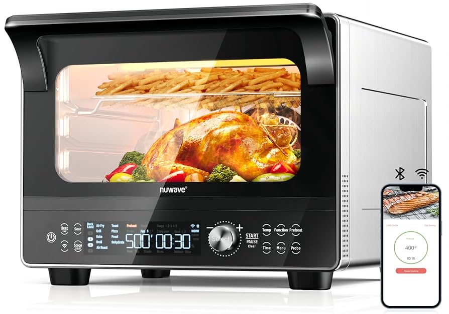 【airi_tokia_ako.2420】 Nuwave 34 Qt Pro-Smart Digital Oven: Air Fryer, Grill