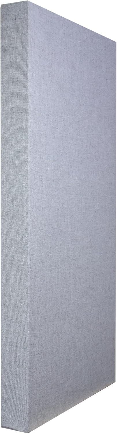 ATS Acoustics Bass Trap Acoustic Panel with Sona Fabric, Full Range, 24" x 48" x 4" (Blue Smoke)