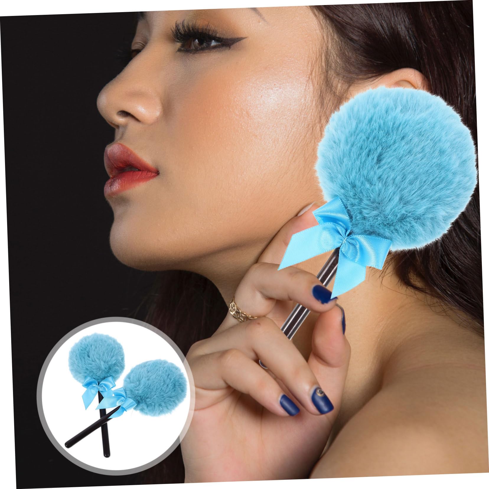 Didiseaon 5 Set Di Mini Strumenti Per Il Trucco A Forma Di Lecca-lecca Per Donne E Ragazze 2 Pezzi * 5