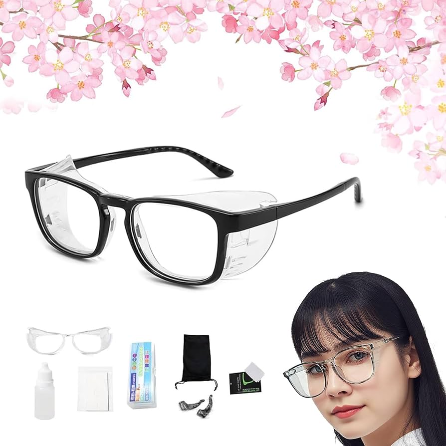 Amazon.co.jp: [JewelAngel] 花粉防止メガネ 花粉症 メガネ かふん