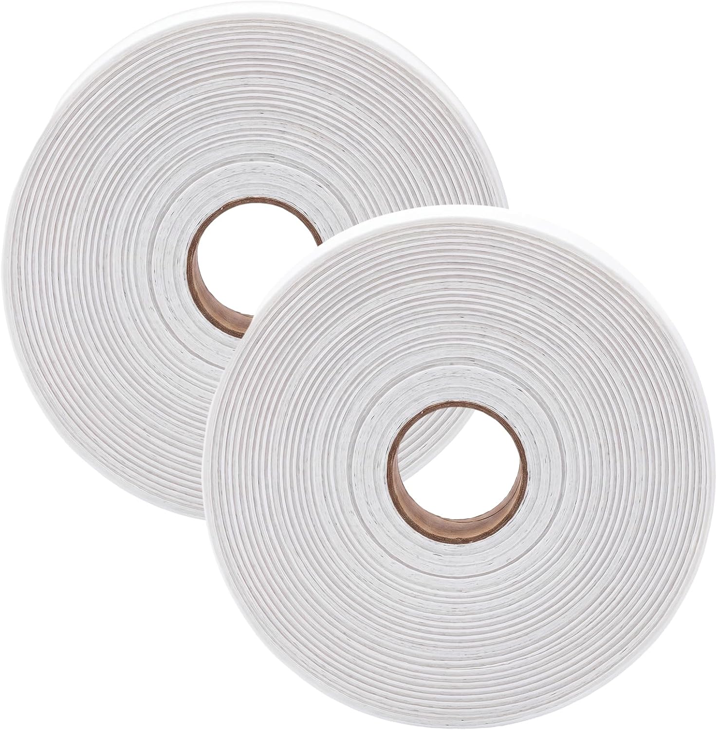 Fanfanwin 2 Rolls Double Sided Fusible Batting Strips for Roll Rugs