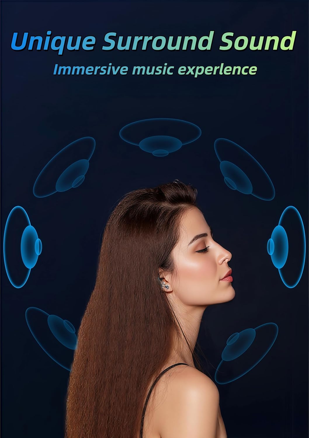 USB-C Wired Earphones with Microphone, Noise Canceling, Volume Control, Compatible with Galaxy S25 S24 S23 S22, iPhone 16 15, Pixel Phones - Image 2