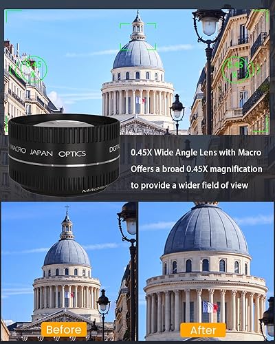 Miniatura 4 de VJIANGER Cámara digital4K de videoblogs para YouTube de 48megapíxeles para fotografía y video con pantalla giratoria, enfoque automático, zoom